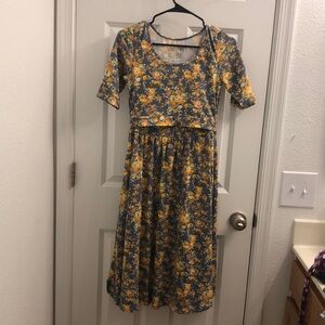 XS LM COTTON DRESS